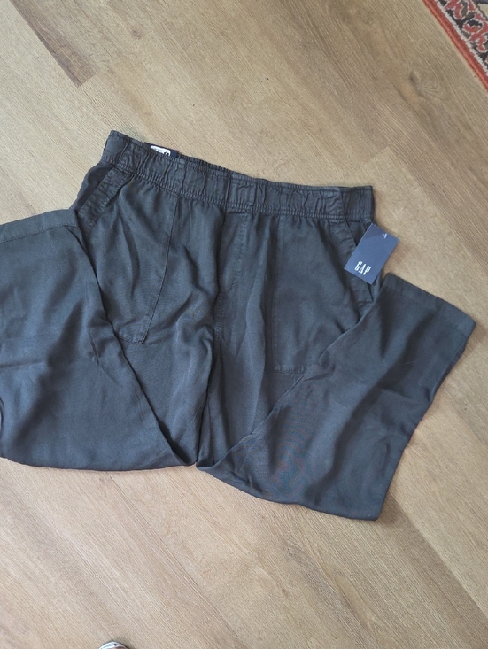GAP Pants - NWT Gap Tencel Lyocell Pullon Pants Grey Casual  XL